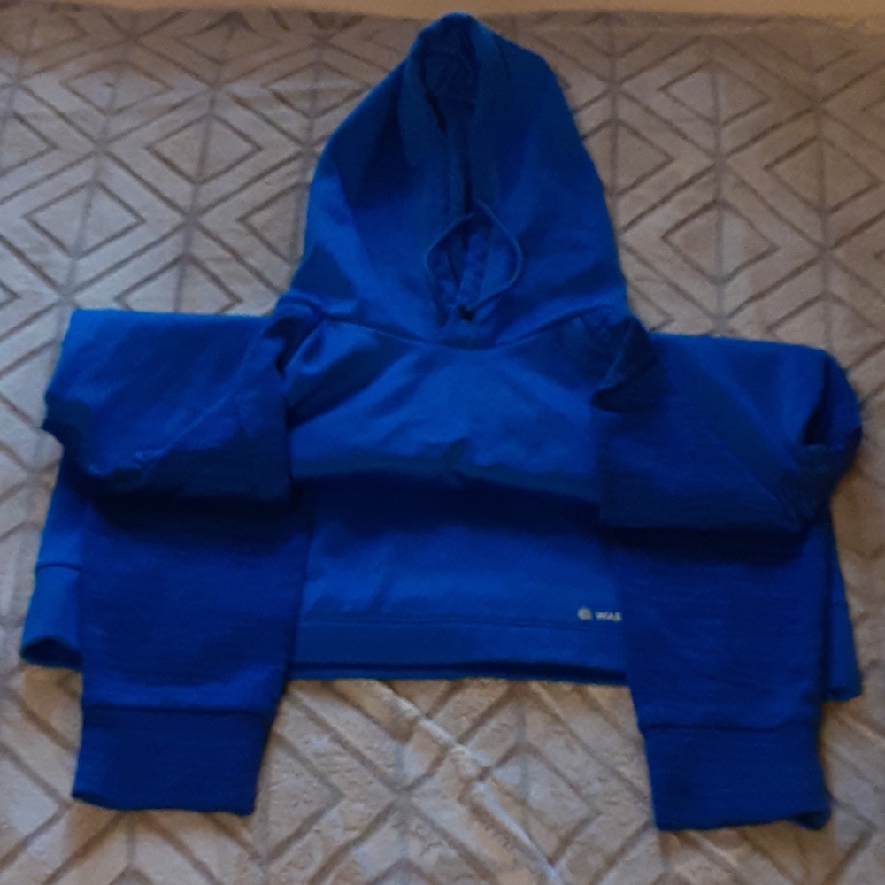 Blue hoodie